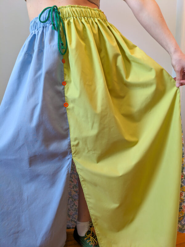 Cyntha Elastic Waist Long Skirt - Image 2