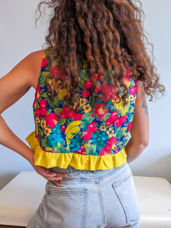 Ruffle Crop Top 07 - Image 2