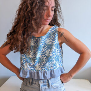 Ruffle Crop Top 05