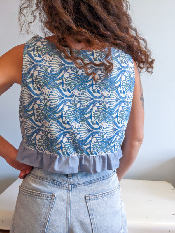 Ruffle Crop Top 05 - Image 2