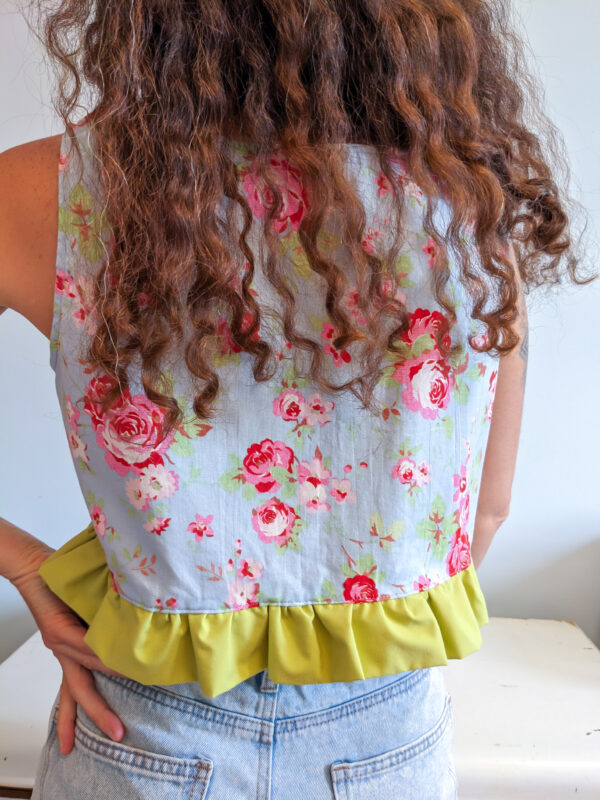 Ruffle Crop Top 01 - Image 2
