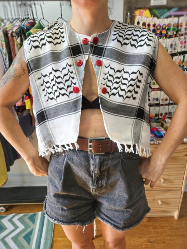Palestinian Kuffiyeh Vest