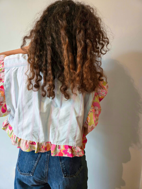 Riya Reworked Vintage Shirt - Image 3