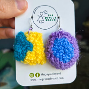 Yela Punch Needle Earrings