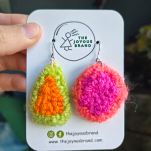 Pisa Punch Needle Earrings
