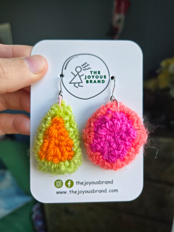 Pisa Punch Needle Earrings