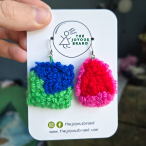 Ria Punch Needle Earrings