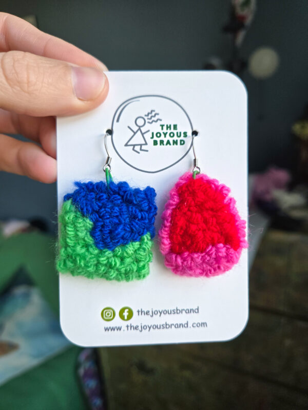 Ria Punch Needle Earrings