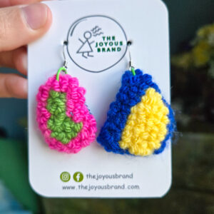 Belle Punch Needle Earrings