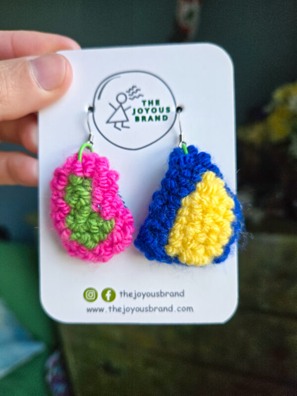 Belle Punch Needle Earrings