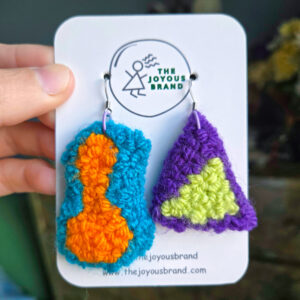 Lona Punch Needle Earrings