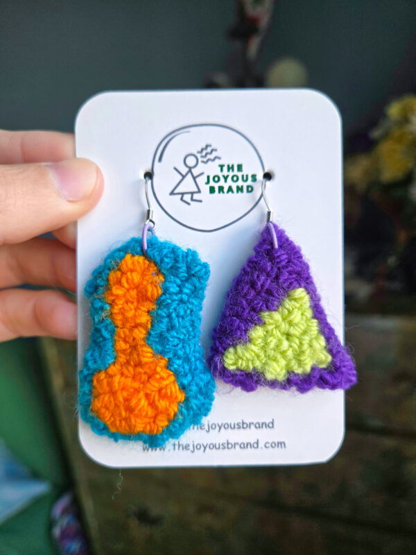 Lona Punch Needle Earrings