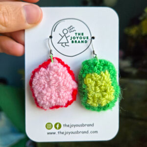 Goa Punch Needle Earrings