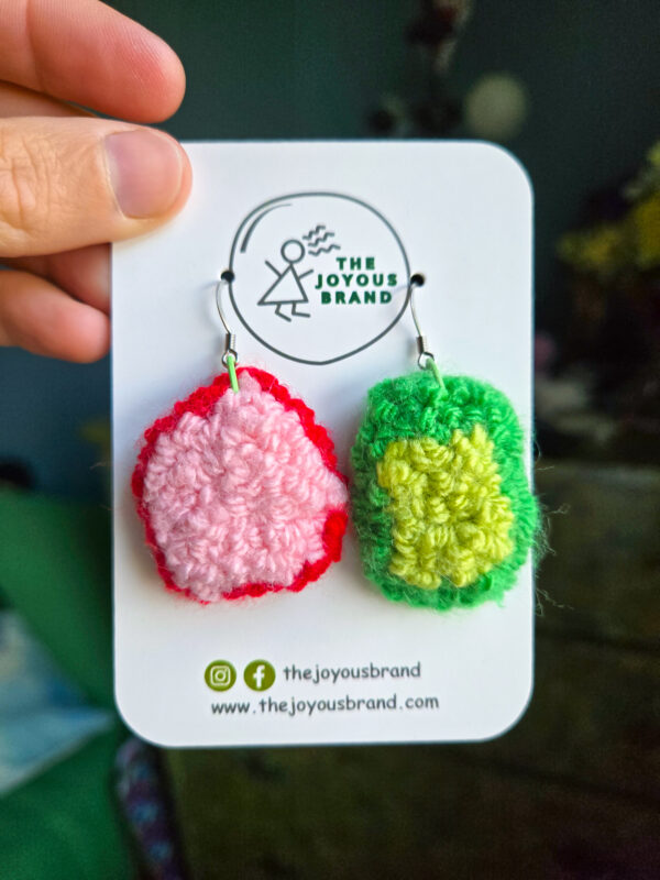 Goa Punch Needle Earrings