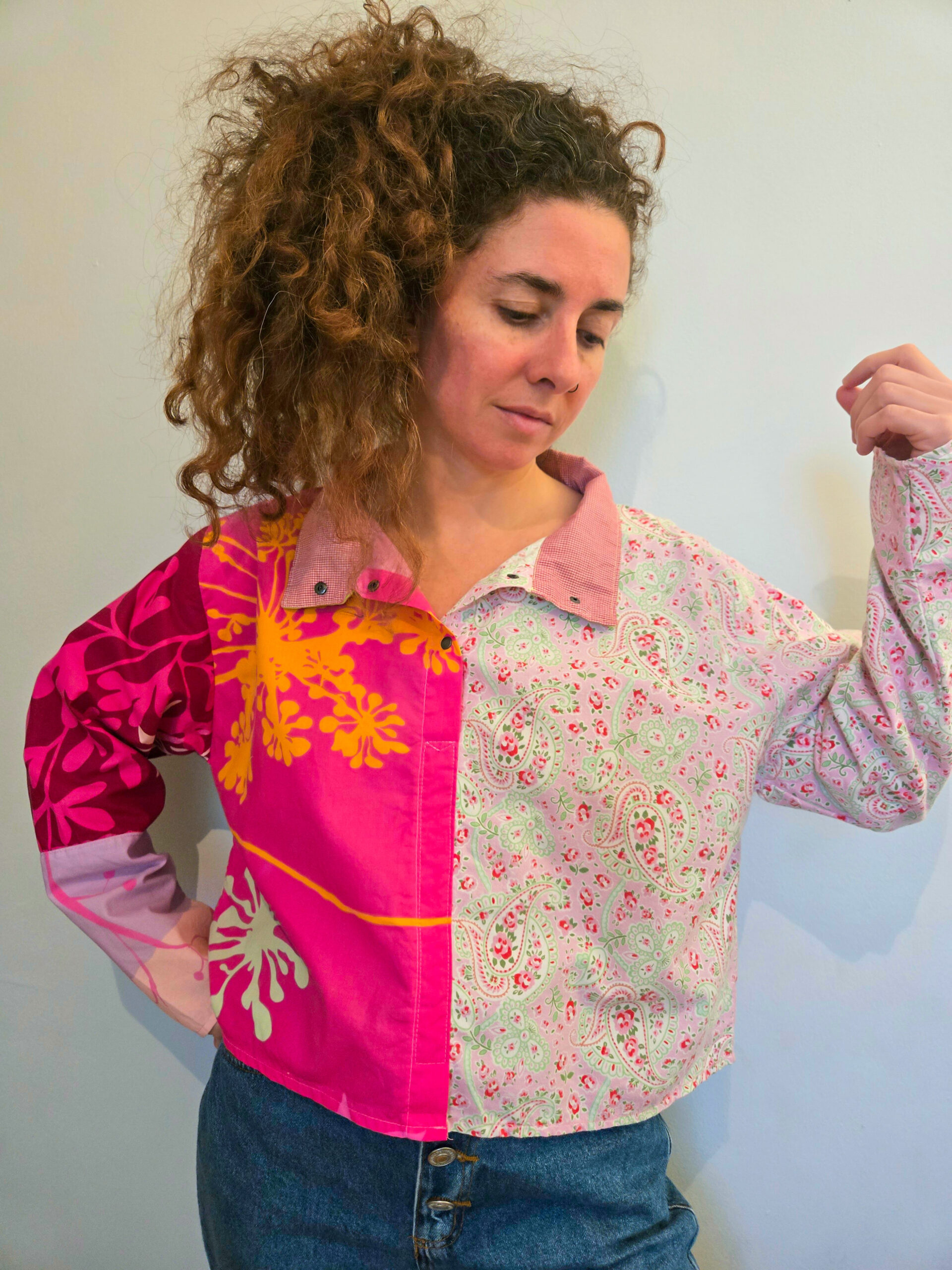 Pink Vibe Long Sleeve Top - Image 2