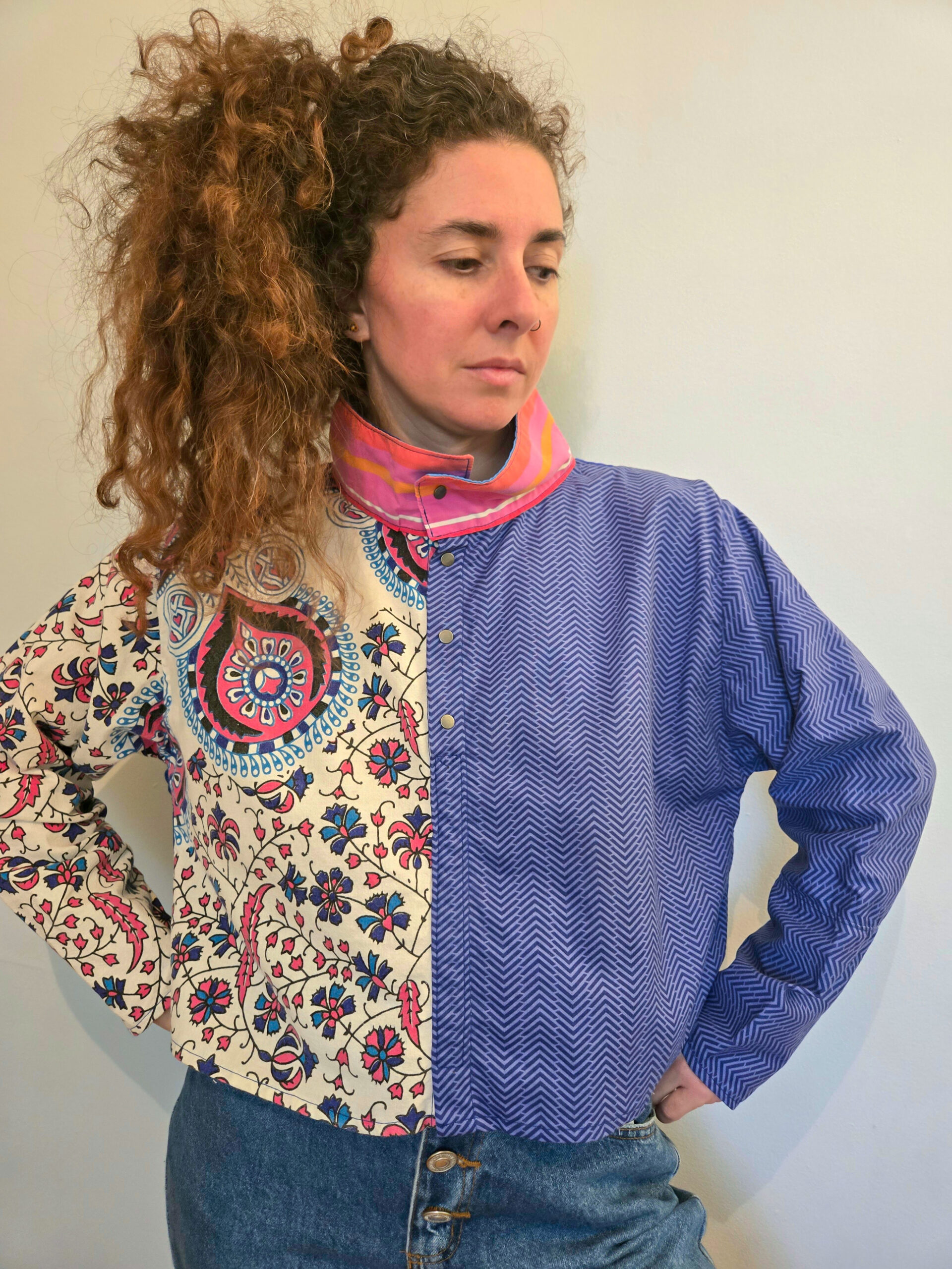 Zigzag Vibe Long Sleeve Top