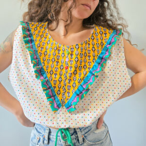 Koa Sleeveless Ruffle Top