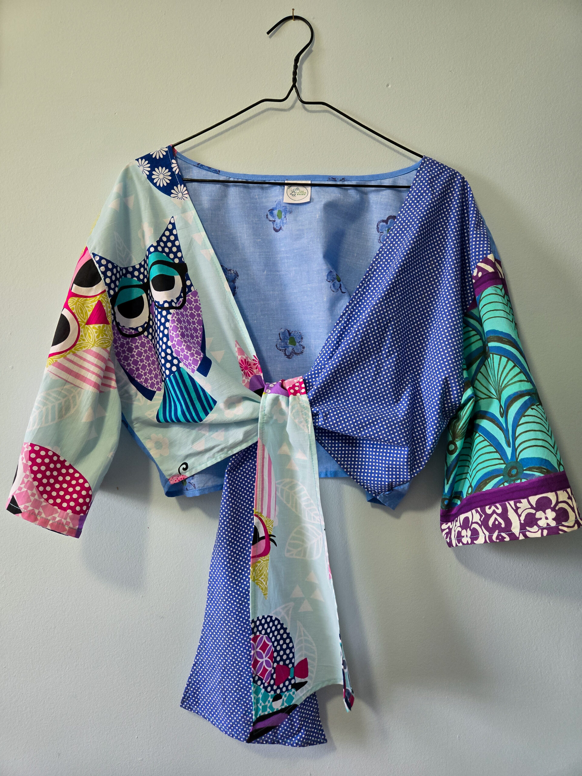 Owl Front Tie Top - Image 5