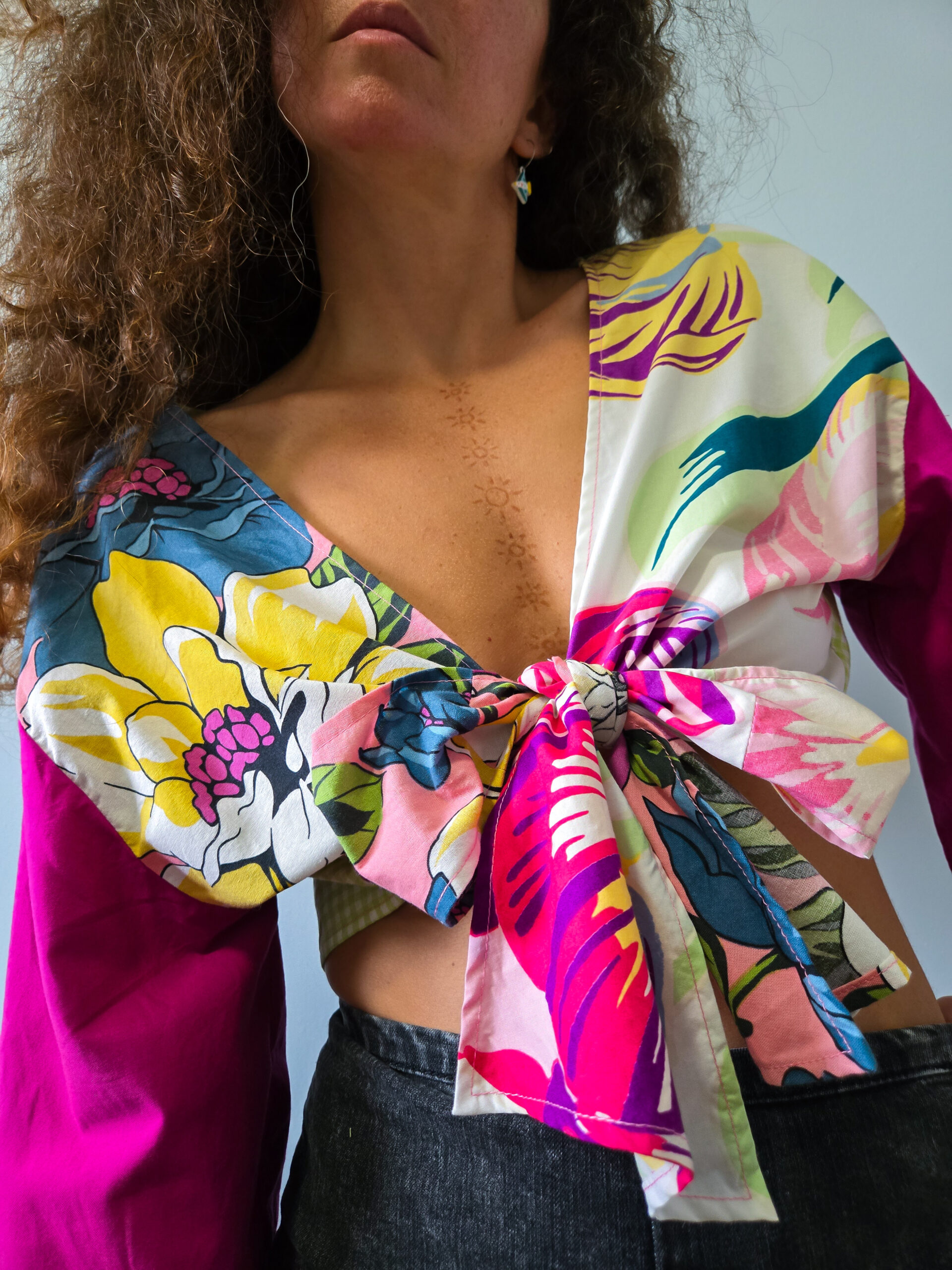 Bloom Front Tie Top - Image 4