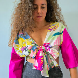 Bloom Front Tie Top