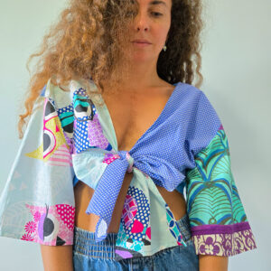 Owl Front Tie Top