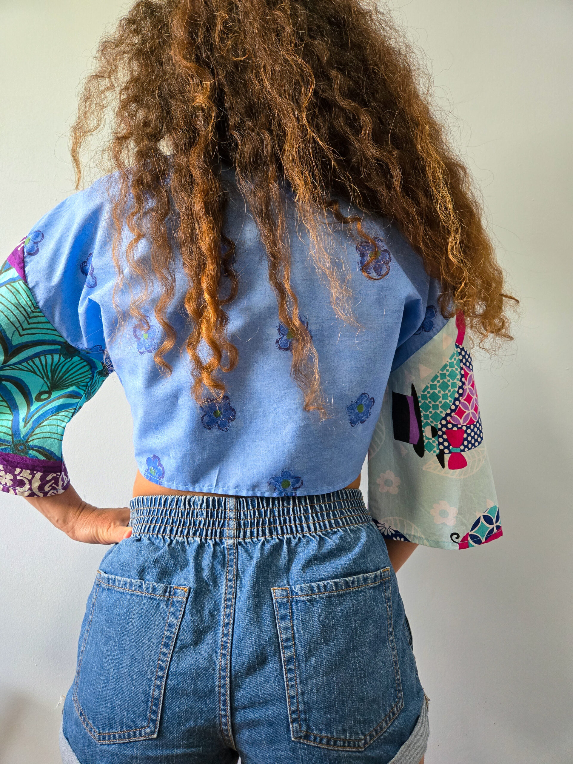 Owl Front Tie Top - Image 3