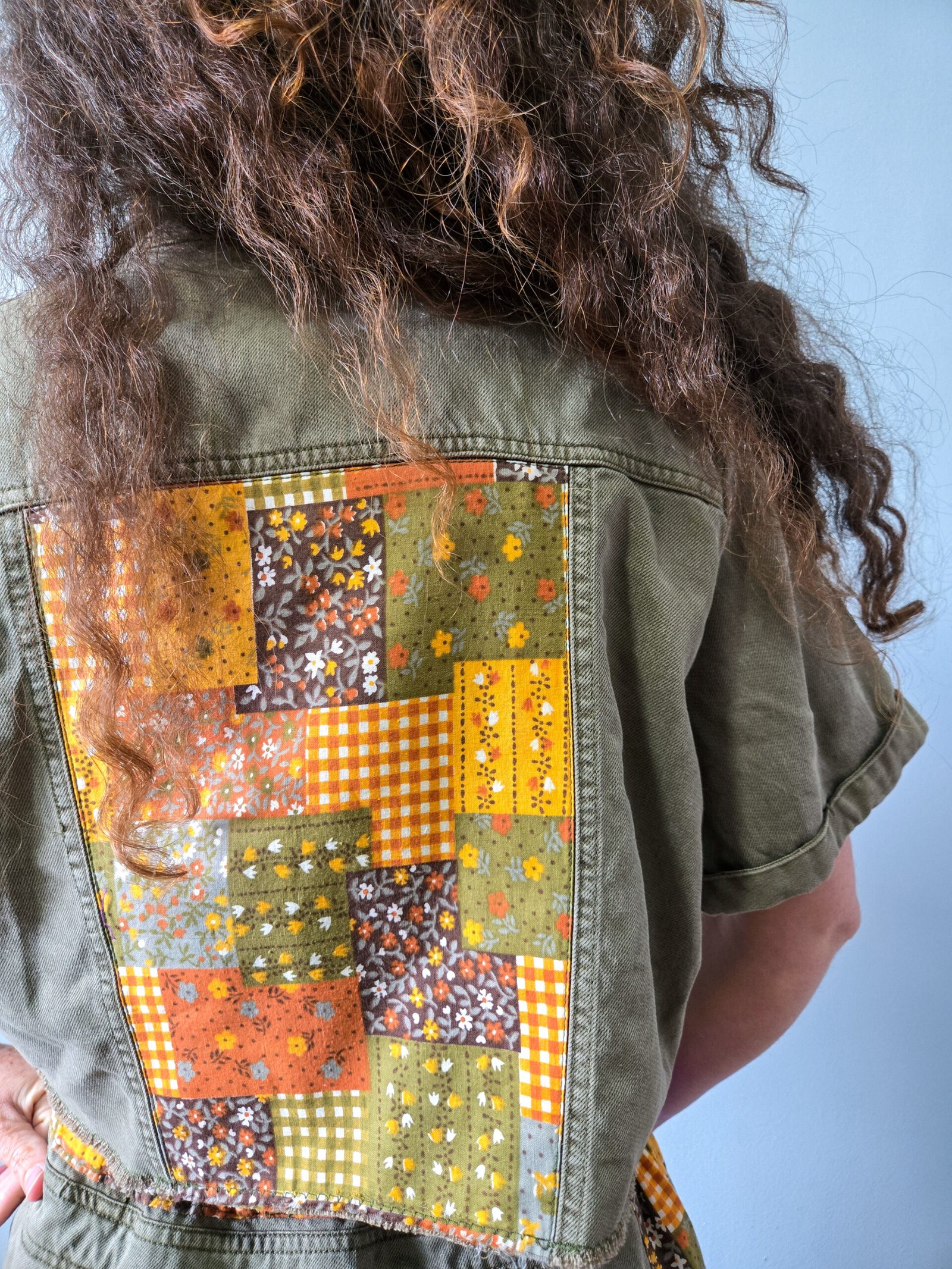 Leaf Reworked Denim Set - Image 14